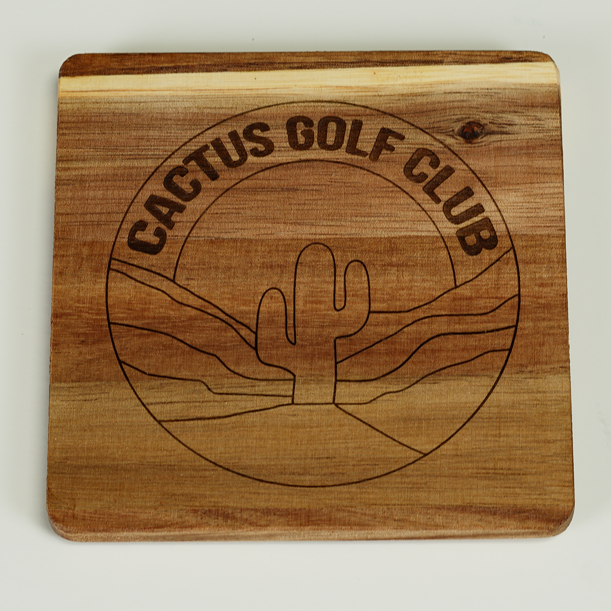 Cactus Golf Club Coaster (4-Pack)